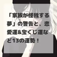 家族が怪我する夢のサムネイル