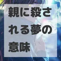 親に殺される夢のサムネイル画像