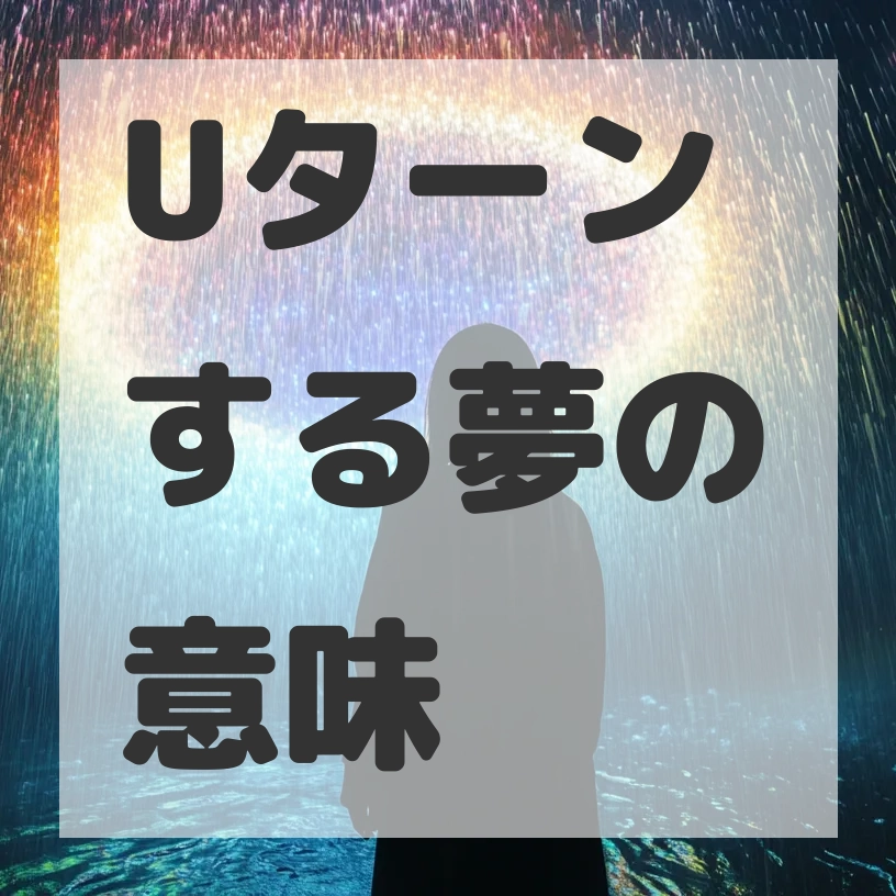 Uターンする夢のサムネイル画像