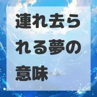 連れ去られる夢のサムネイル画像