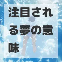 注目される夢のサムネイル
