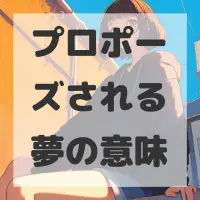 プロポーズされる夢のサムネイル画像