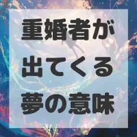 重婚者が出てくる夢のサムネイル