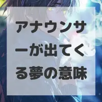 アナウンサーが出てくる夢のサムネイル画像