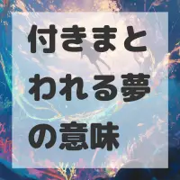付きまとわれる夢のサムネイル