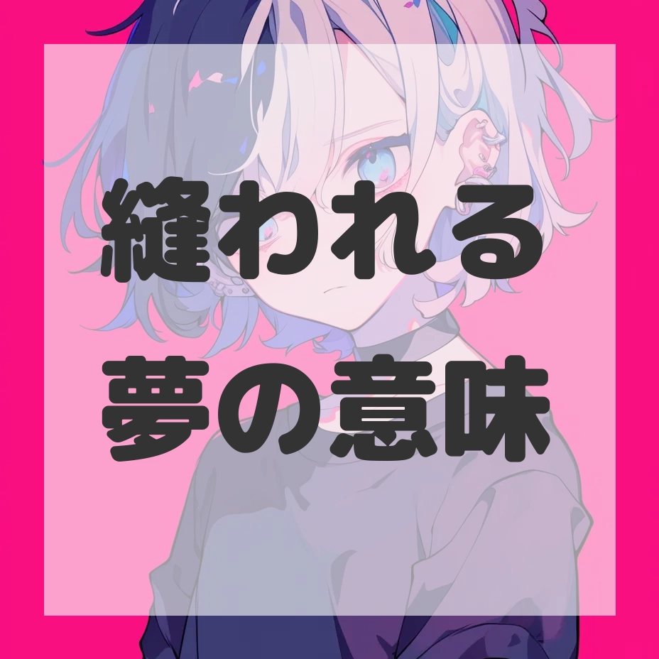 縫われる夢のサムネイル画像