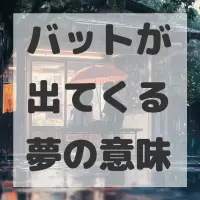 バットが出てくる夢のサムネイル画像