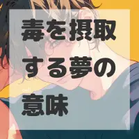 毒を摂取する夢のサムネイル画像