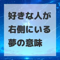 好きな人が右側にいる夢のサムネイル画像