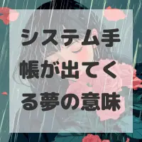 システム手帳が出てくる夢のサムネイル画像