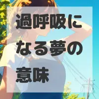過呼吸になる夢のサムネイル画像