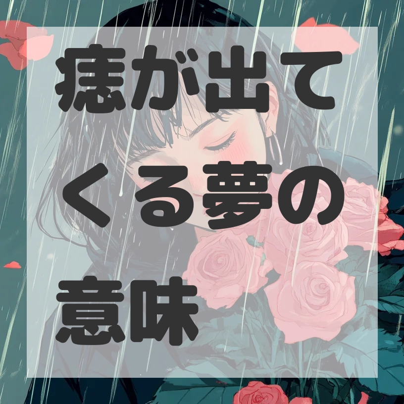 痣が出てくる夢のサムネイル画像