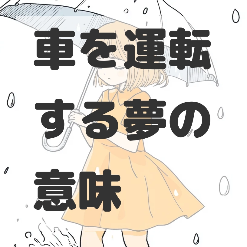 車を運転する夢のサムネイル画像