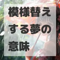 模様替えする夢のサムネイル