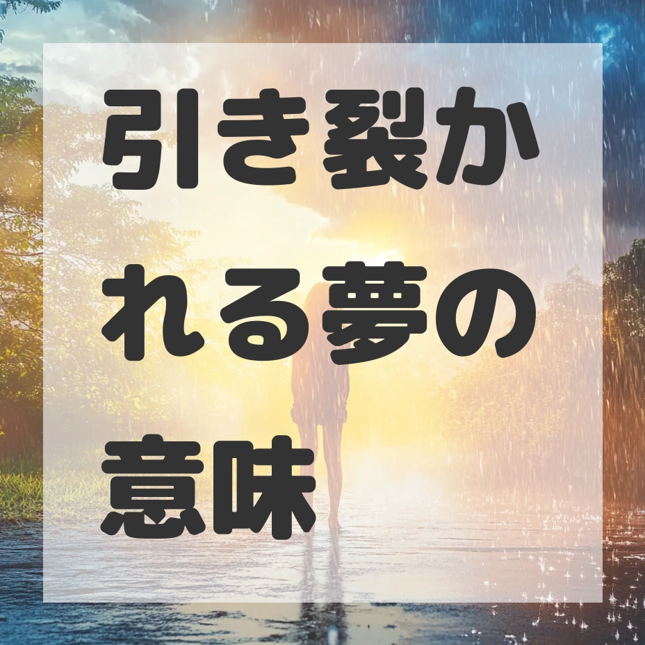 引き裂かれる夢のサムネイル画像