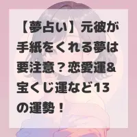 元彼が手紙をくれる夢のサムネイル