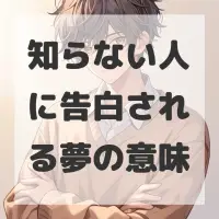 知らない人に告白される夢のサムネイル画像