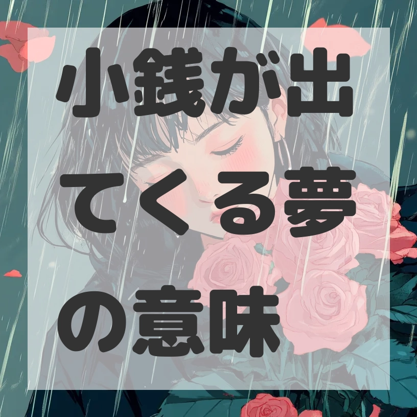 小銭が出てくる夢のサムネイル画像