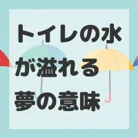 トイレの水が溢れる夢のサムネイル
