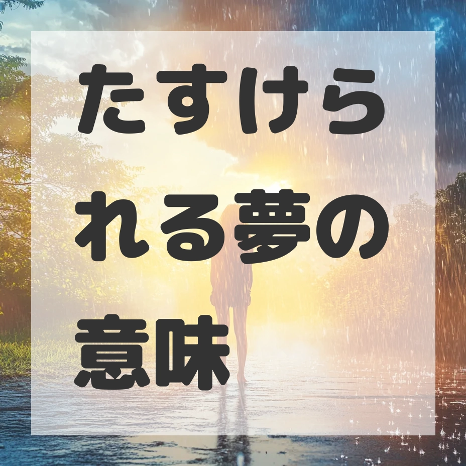 たすけられる夢のサムネイル画像