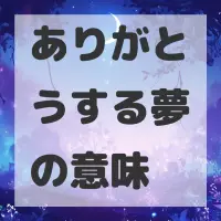ありがとうする夢のサムネイル