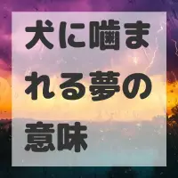 犬に噛まれる夢のサムネイル