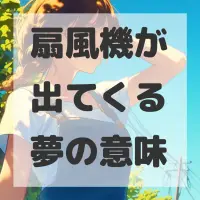 扇風機が出てくる夢のサムネイル画像