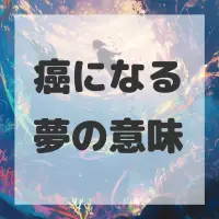 癌になる夢のサムネイル画像