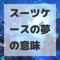 スーツケースの夢のサムネイル画像