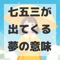 七五三が出てくる夢のサムネイル画像