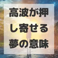 高波が押し寄せる夢のサムネイル画像