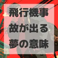 飛行機事故が出る夢のサムネイル画像