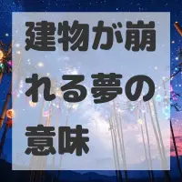 建物が崩れる夢のサムネイル