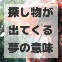 探し物が出てくる夢のサムネイル画像