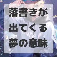 落書きが出てくる夢のサムネイル