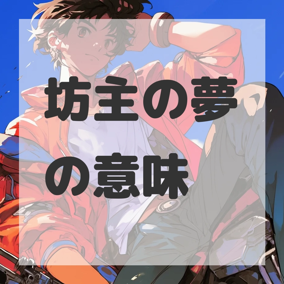 坊主の夢のサムネイル画像