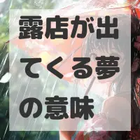 露店が出てくる夢のサムネイル