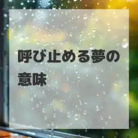 呼び止める夢のサムネイル