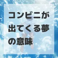 コンビニが出てくる夢のサムネイル画像