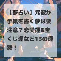 元彼が手紙を書く夢のサムネイル