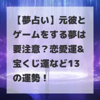 元彼とゲームをする夢のサムネイル