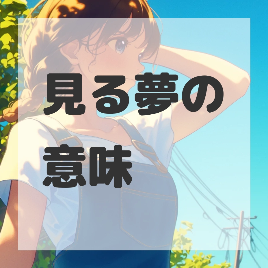 見る夢のサムネイル画像