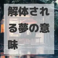 解体される夢のサムネイル画像