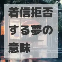 着信拒否する夢のサムネイル画像