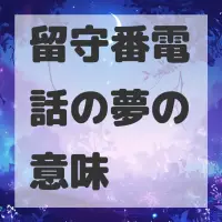 留守番電話の夢のサムネイル画像