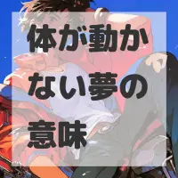 体が動かない夢のサムネイル画像