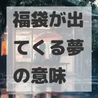 福袋が出てくる夢のサムネイル