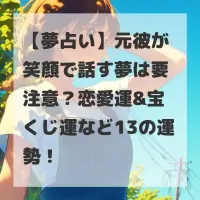 元彼が笑顔で話す夢のサムネイル