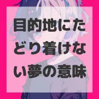 目的地にたどり着けない夢のサムネイル画像