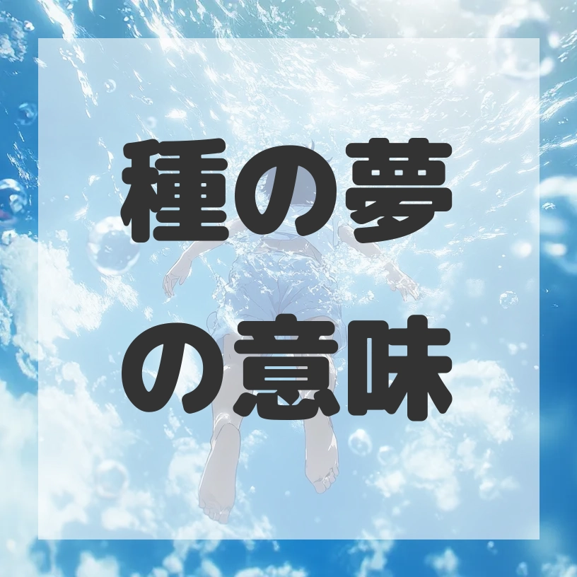 種の夢のサムネイル画像